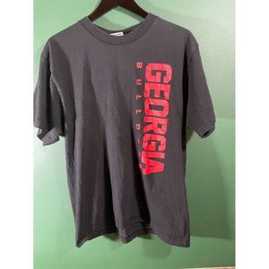 Georgia Bulldogs Majestic Section 101 - Men's Black Short Sleeve T-Shirt - Size